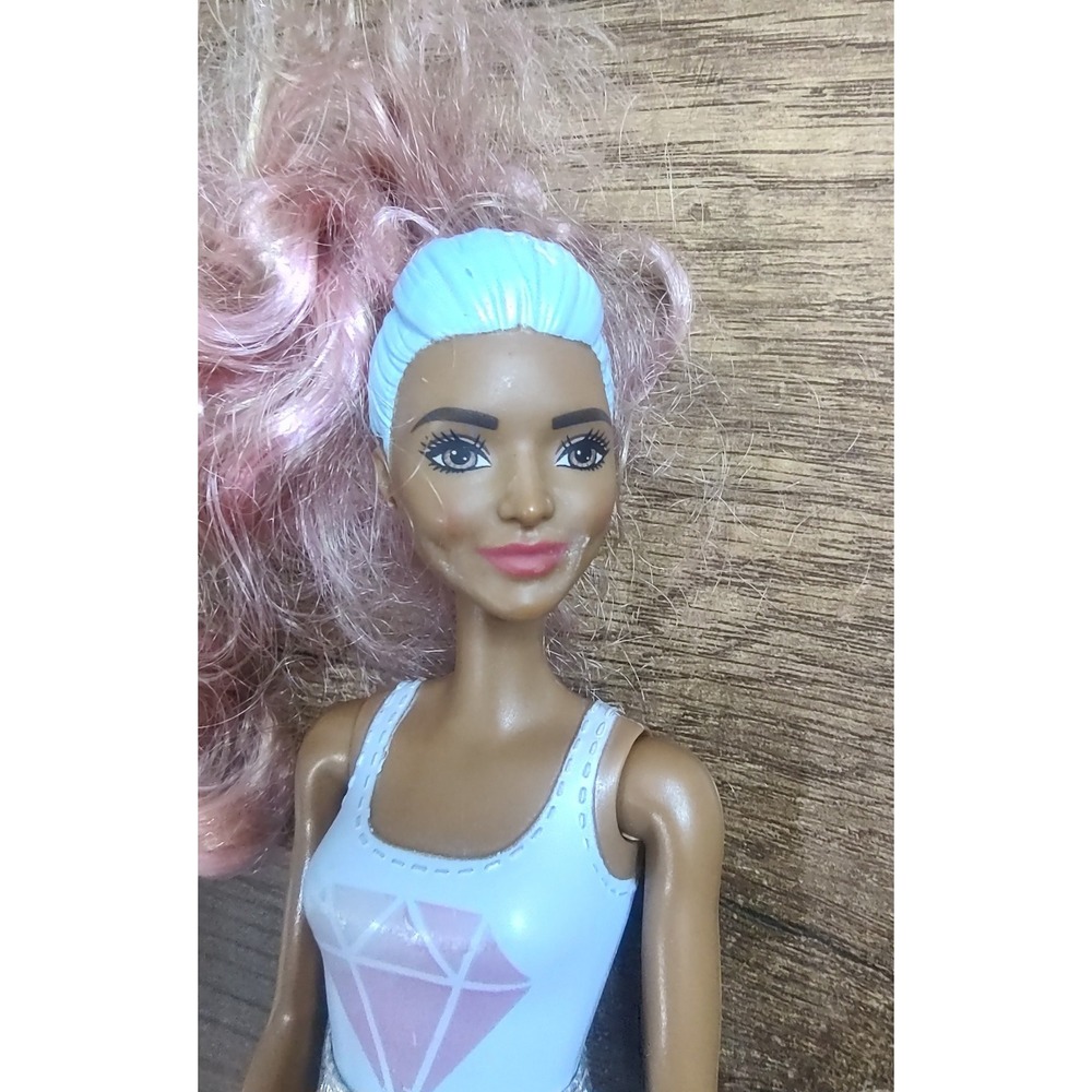 Mattel Color Reveal Barbie Blue Hair Pink Diamond  Fashion Doll 2019 D79
